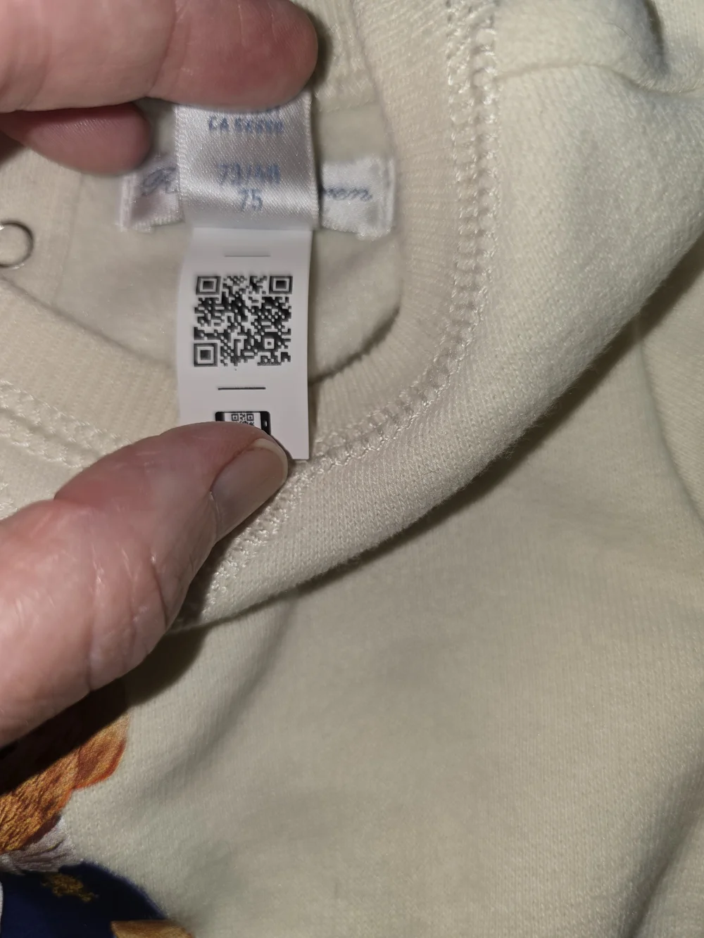 Ralph Lauren Polo Bear & Dog Ivory Cotton Coverall